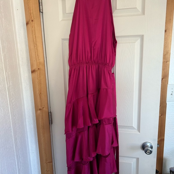 Petal & Pup Seychelle Dress Orchid - High Neck & Tiered Ruffle Skirt - Picture 5 of 5